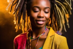 Firefly-bueatiful-black-woman-with-afro-dreadlock-hair-dressed-in-complimental-color-clothing-photo-5